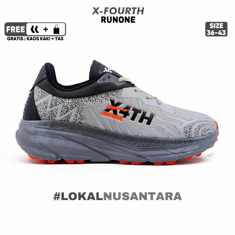 PREMIUM Sepatu Sneakers TrialRunning Olahraga Pria Wanita Lokal Jogging Badminton Volly Trial run