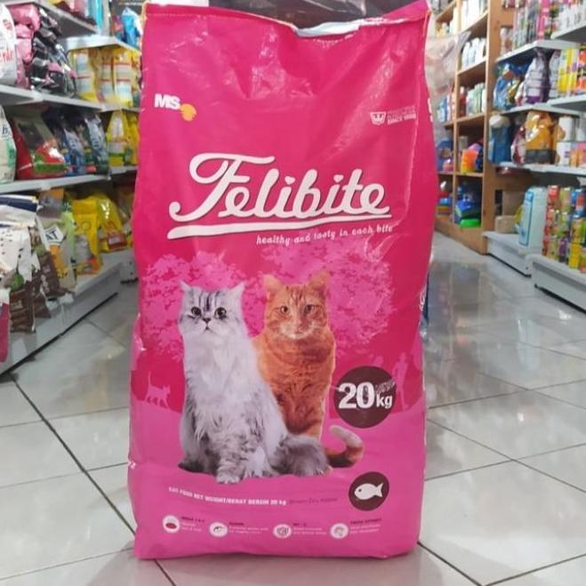 FELIBITE 20 KG/FELIBITE BENTUK IKAN 20 KG - GRAB/GOJEK ONLY