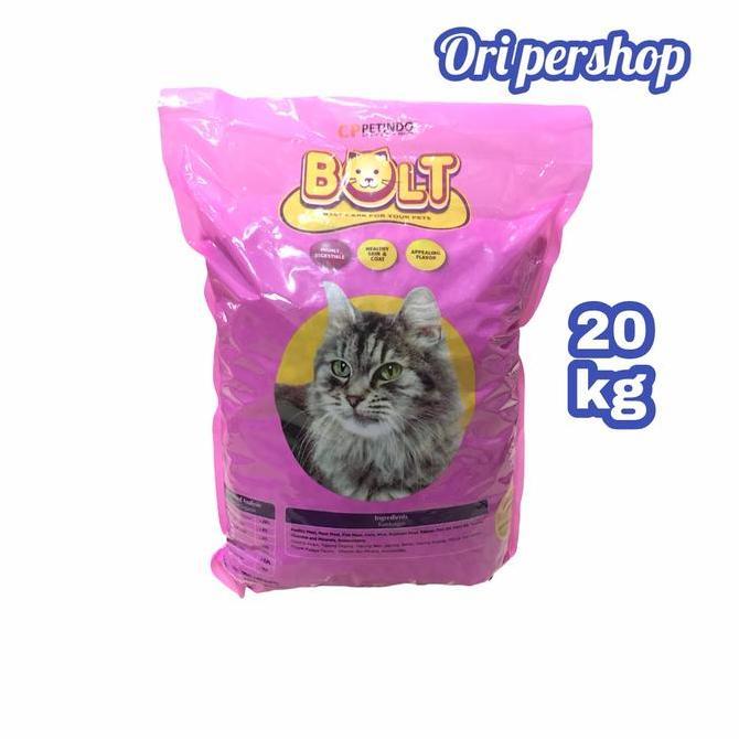 EKPEDISI - BOLT CAT SALMON BOLT SALMON 20 KG BOLT MAKANAN KUCING