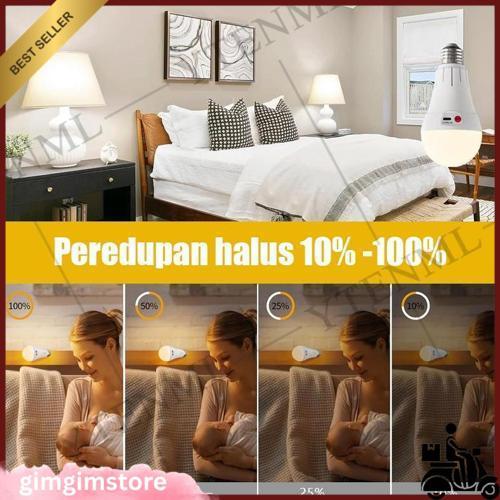 20W 2 BateraiEmergency Led Lampu Emergency Led Arashi Magic Bohlam Lampu Listrik Mati Darurat /Lampu