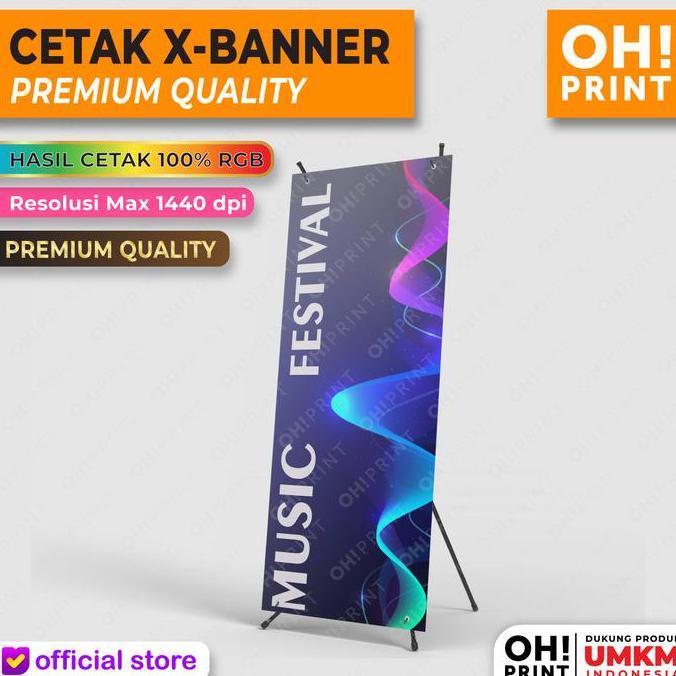 X Banner | Cetak X Banner | Print X Banner