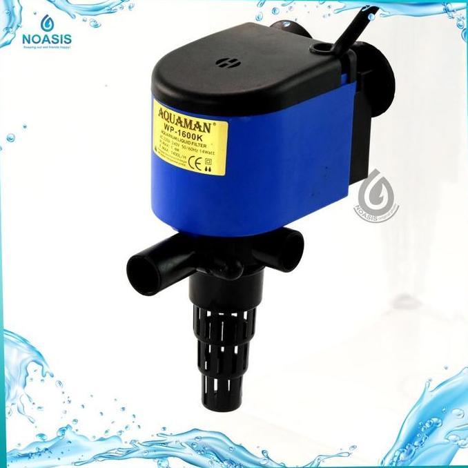 Fisch- Pompa Celup Aquarium Aquaman Wp-1600 K Power Head Wp 1600 K Low Tt