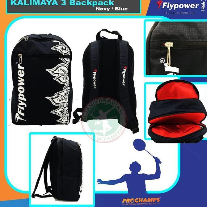 Flypower Kalimaya 3 Tas Ransel / Backpack Badminton Original