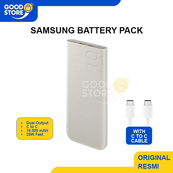 Samsung Battery pack 10000mah powerbank 10.000 mah 10000 GARANSI RESMI
