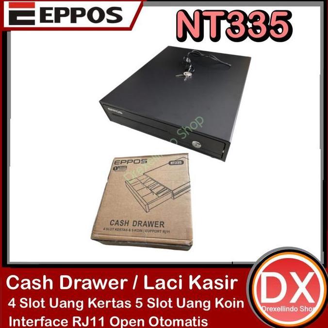 Cash Drawer / Laci Kasir EPPOS NT335 RJ11 BS