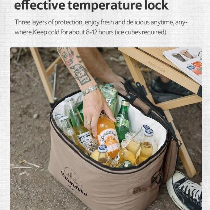COOLER BAG NATUREHIKE NH20SJ043 TAS / BOX PENDINGIN MAKANAN MINUMAN