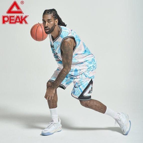cuci gudang sepatu basket peak basketball shoes flash 4.0 white