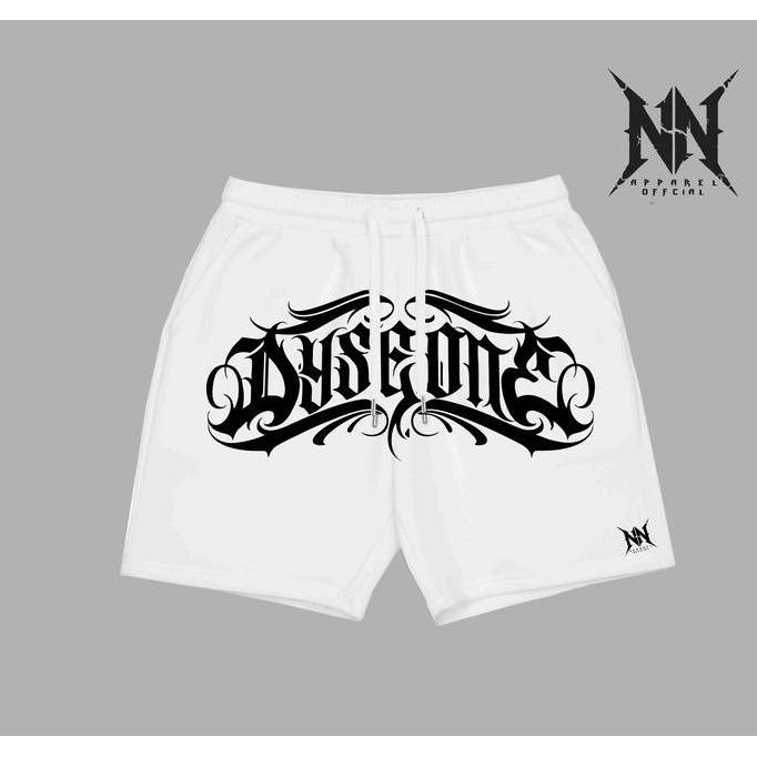 Youuu- Nnapparel Shoprtpants Celana Pendek  Dyseone Putih