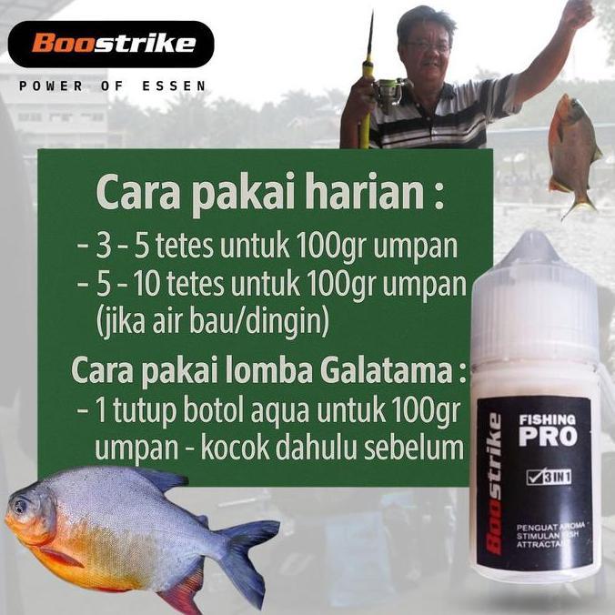 Essen Ikan Bawal Media Cacing Essen Boostrike Spesial Bawal 30ml (TERBAIK) (TERBARU) (TERMURAH)