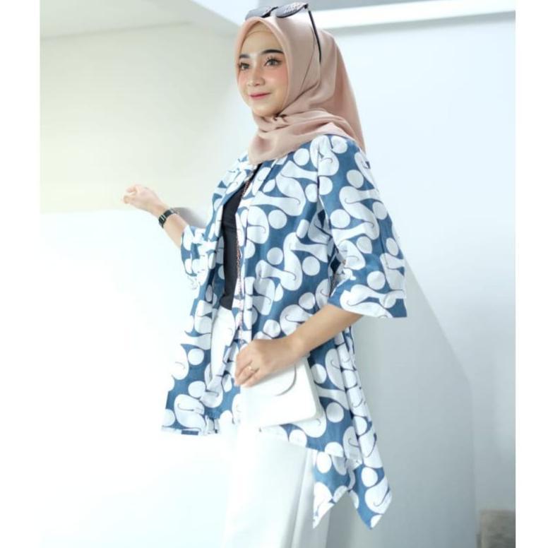 Sale Bolero Batik/Outer Blezer Wanita Modern/Blezer Kekinian