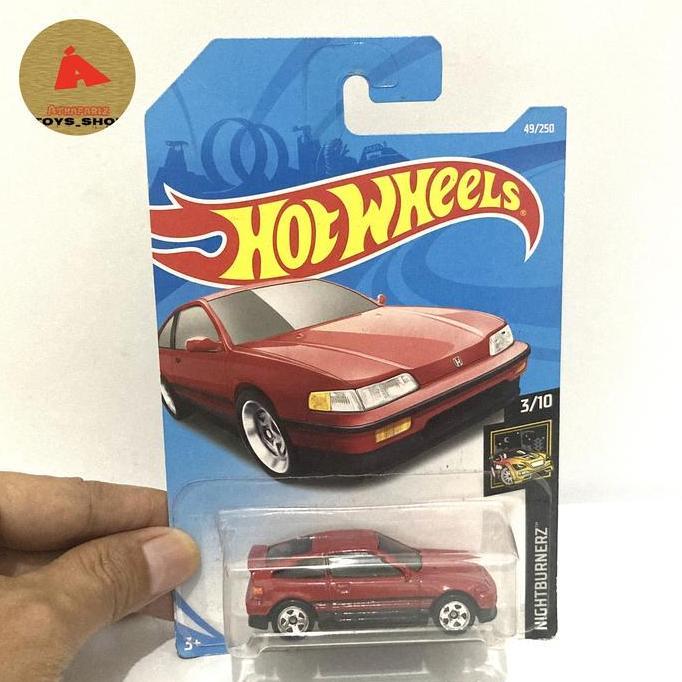 HOTWHEELS - 88 HONDA CRX MERAHH