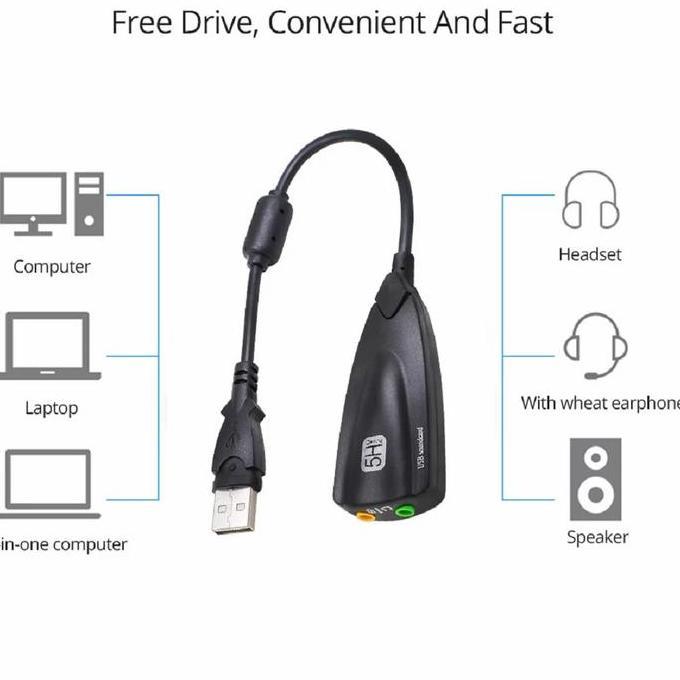 usb sound 7.1 / sound card / usb sound card 7.1