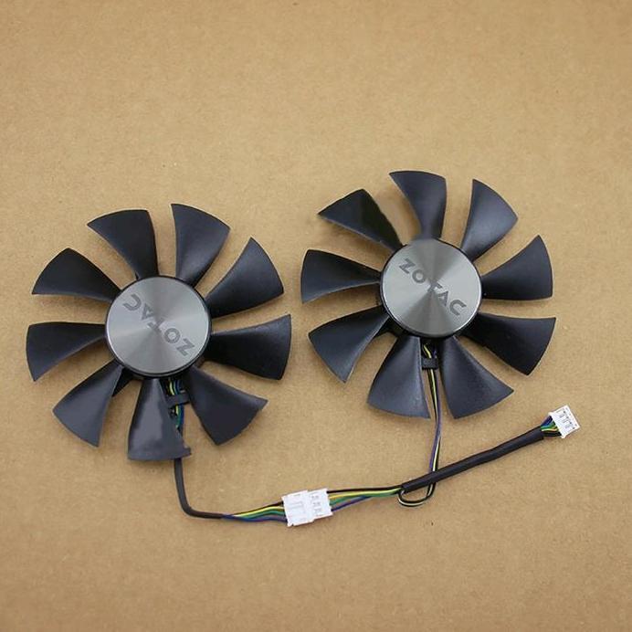 Fan kipas Vga ZOTAC AMP mini  GTX 1060 1070 ti Logo Original