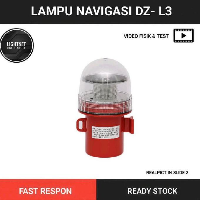 Lampu Klip Jaring Nelayan Tenaga Surya DZ-L3 Lampu navigasi