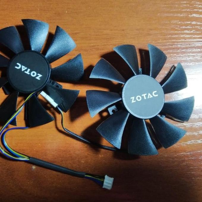 Fan Vga ZOTAC amp 85mm 4pin dudukan Y GTX 1060 3gb 6gb 1070ti mini