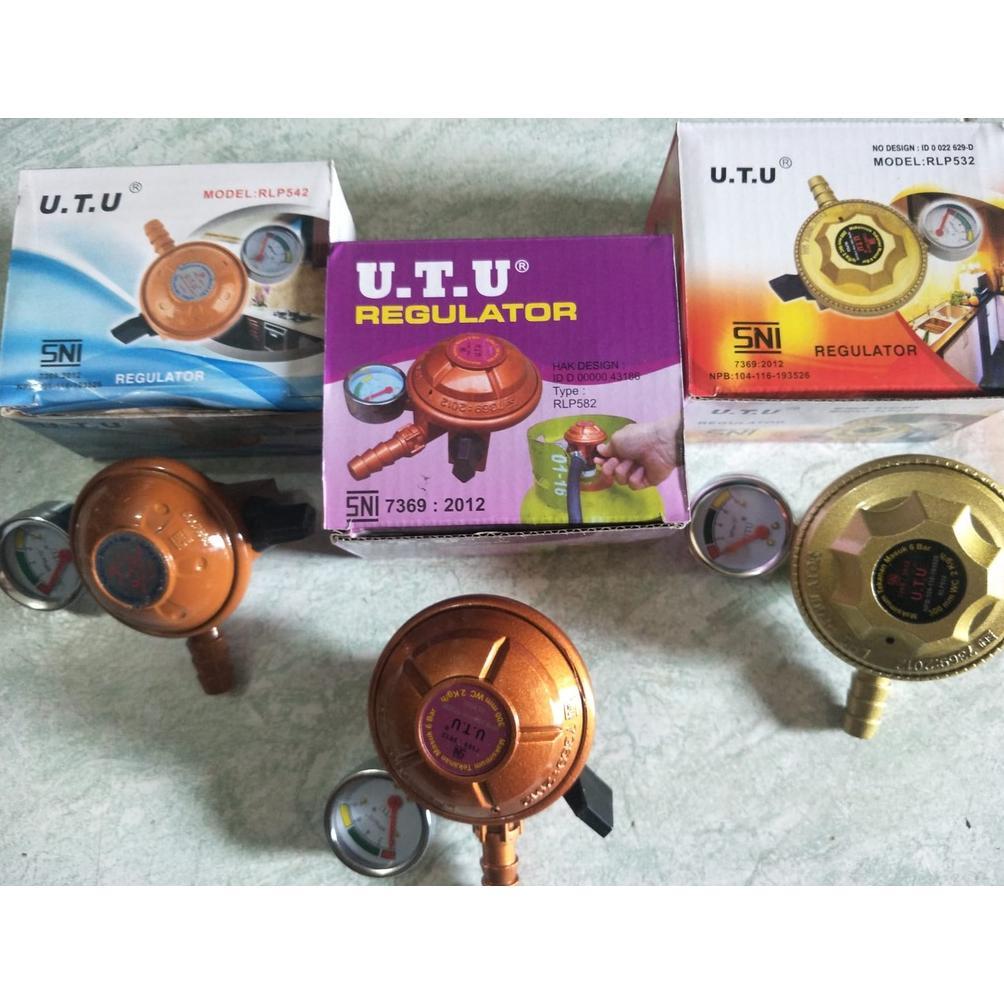 NEW regulator kompor gas utu series - regulator tekanan rendah utu
