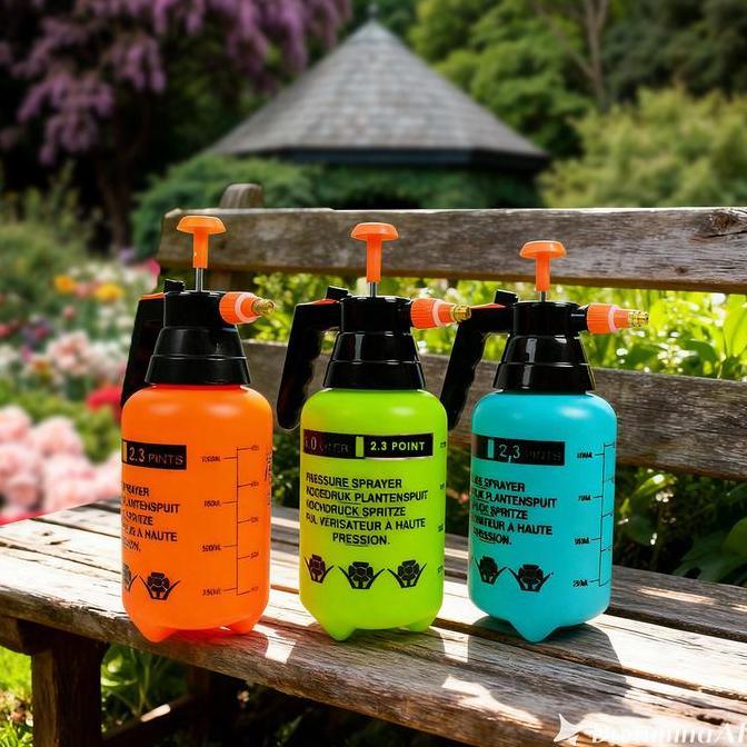 Pressure Sprayer Semprotan Air Tanaman Pertanian Burung Semprotan Pompa Manual - 1 Liter (TERBAIK) (