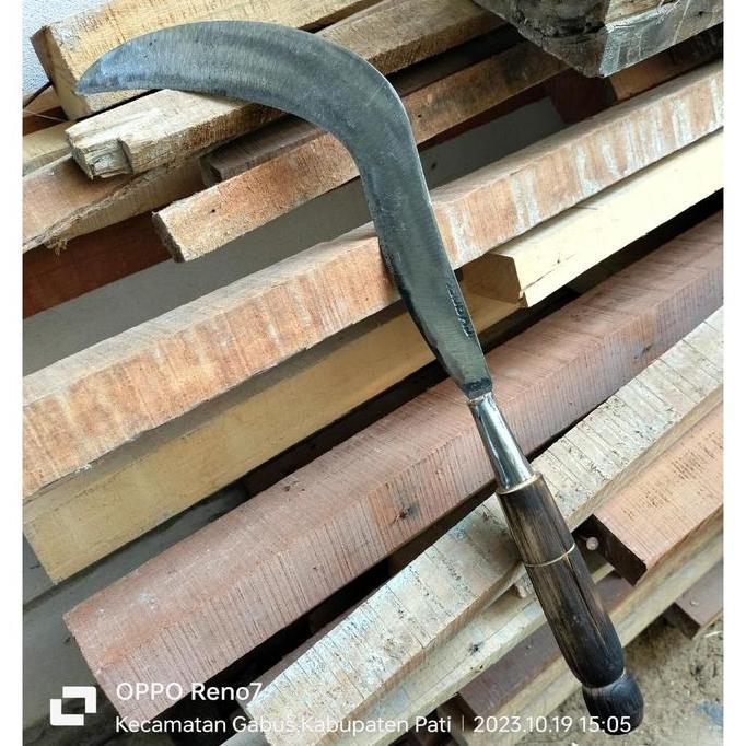 Sabit rumput/Sabit dahan ranting pohon bahan baja berkualitas Arit (TERBAIK) (TERBARU) (TERMURAH)