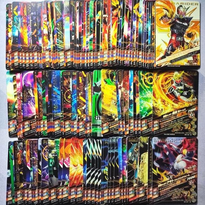 BULK KAMEN RIDER BATTLE GANBARIZING GANBARIDE NORMAL CARD KARTU GACHA OC99