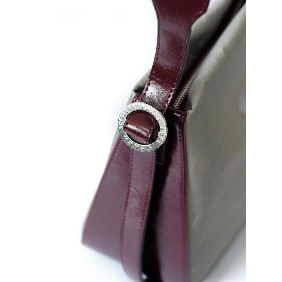 Grosir Wyl S 313 - Post Scipaprock Laptop Sling Bag Burgundy Synthetic Leather X Digital Print On Ny