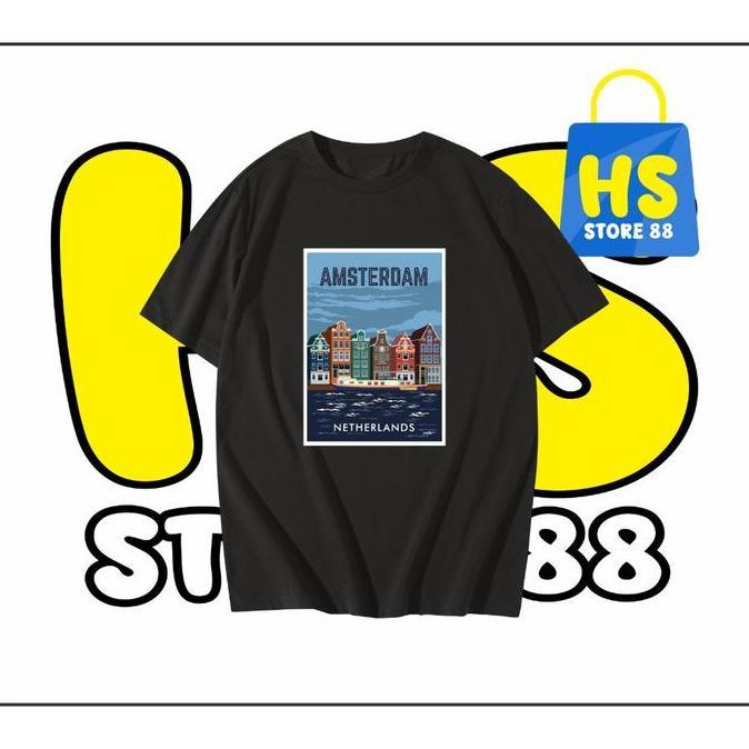 baju oleh-oleh amsterdam BELANDA - kaos souvenir amsterdam BELANDA - BAJU BELANDA - BAJU AMSTERDAM B