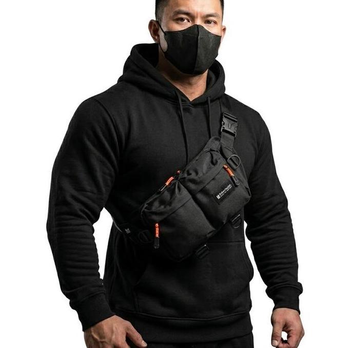 Grosir Waist Bag Maxim Tas Selempang Pria Unisex Sling Bag Water Resistant Casual Stylish