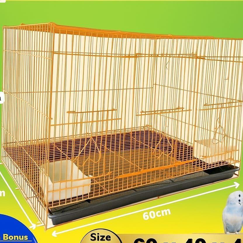 Sangkar Kandang Burung Size L Kandang Burung Love Bird Size L Kandang Burung Love Bird Besi Tebal