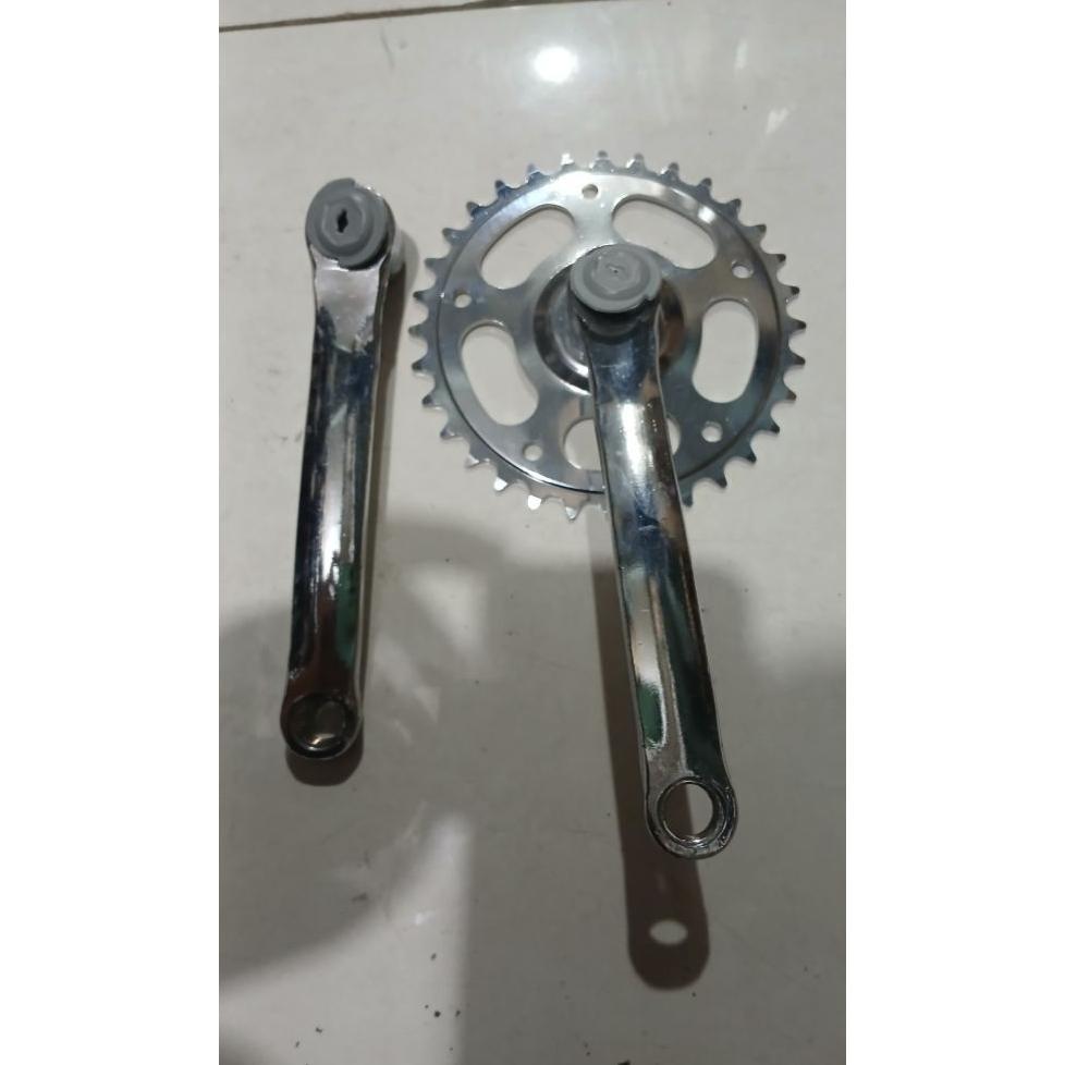 Crank Set (Ao-152) 32T Sepeda Bmx,Mini,Fixi