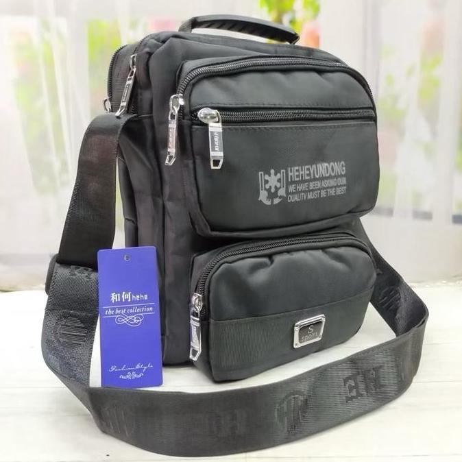 Sale Tas Selempang Banyak Ruang Hehebag Nilon Polister Pria