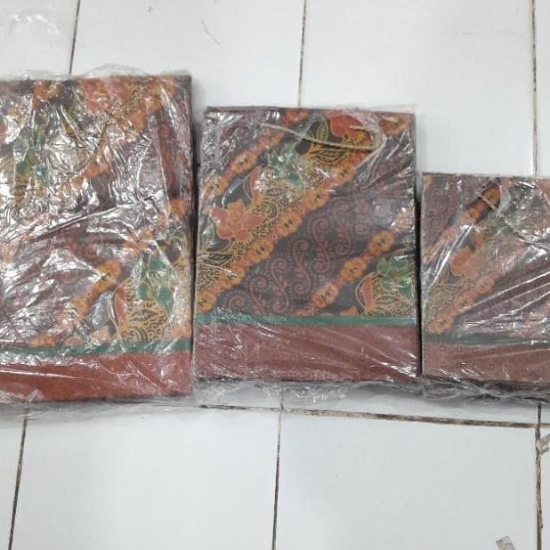 Paper Bag Motif Batik Bunga Isi 12 Pcs Perbungkus/Pak
