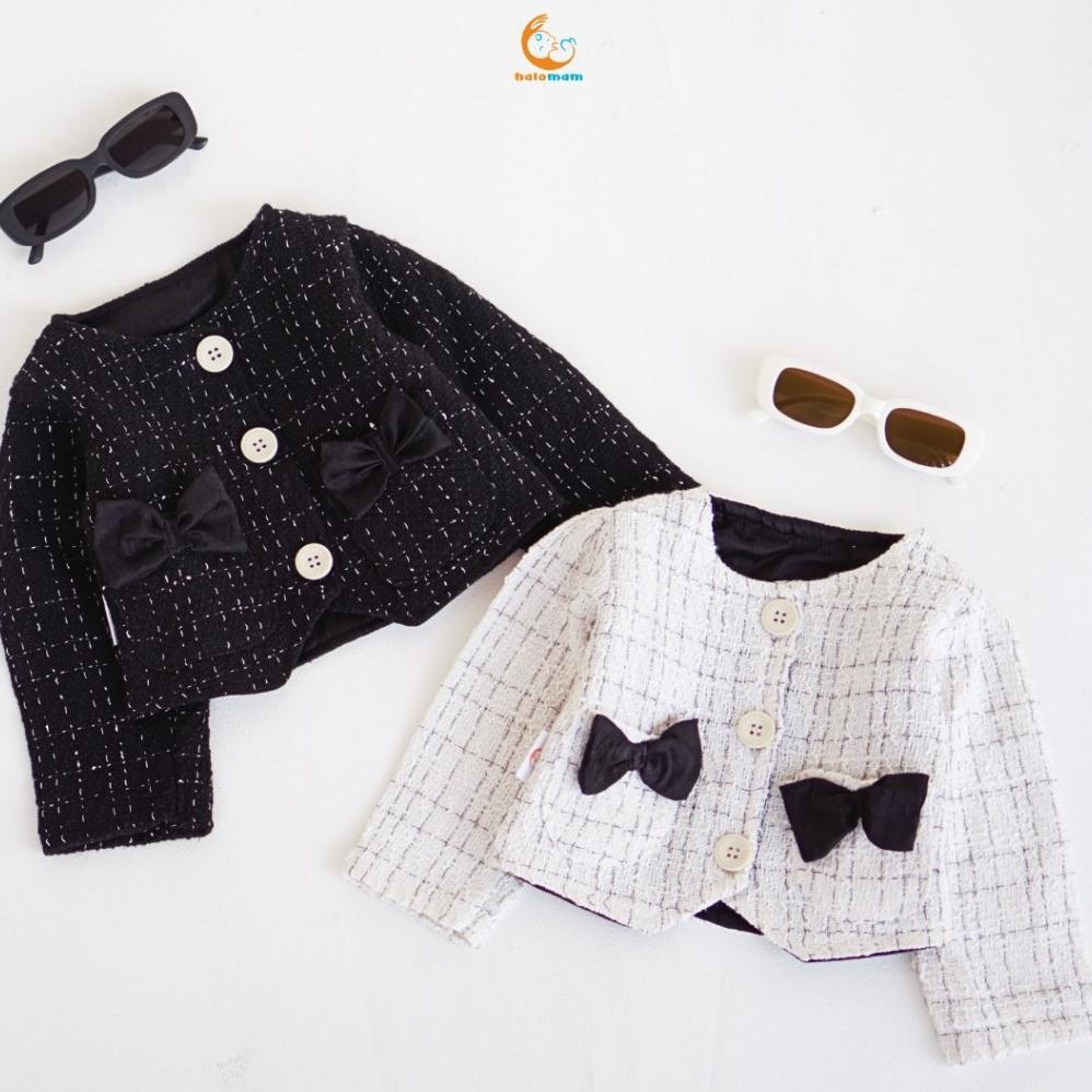 NEW Halomam - Blazer Tweed (Blazer Anak/Bayi Perempuan 3 bulan - 6 tahun/Tweed Blazer)