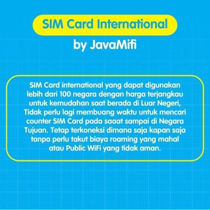 JavaSIM SIM Card Thailand | Travel SIM Card Thailand