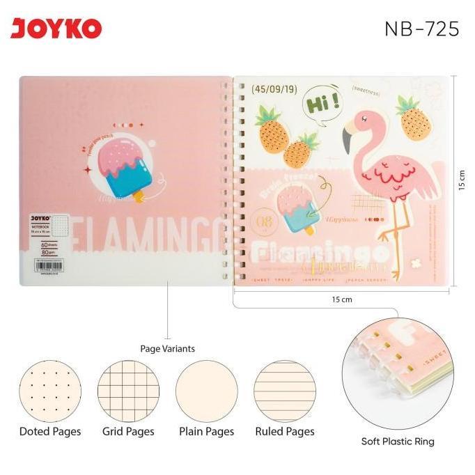Notebook Diary Agenda Buku Catatan Joyko NB-725 Summer