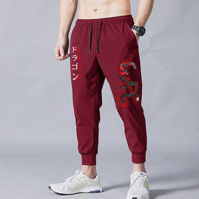 Celana Jogger DRAGON Celana Panjang Pria Sport Joger JS