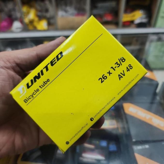 ban dalam 26 x 1 3/8 jengkie United av 48 ban dalam jengkie pentil panjang