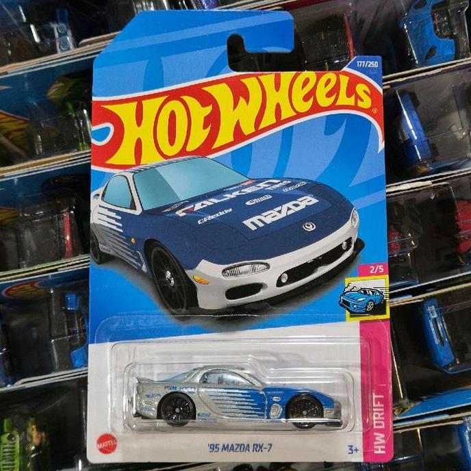P21 L21 - '95 MAZDA RX-7 HW DRIFT HOTWHEELS HOT WHEELS DIECAST MOBIL AS2123