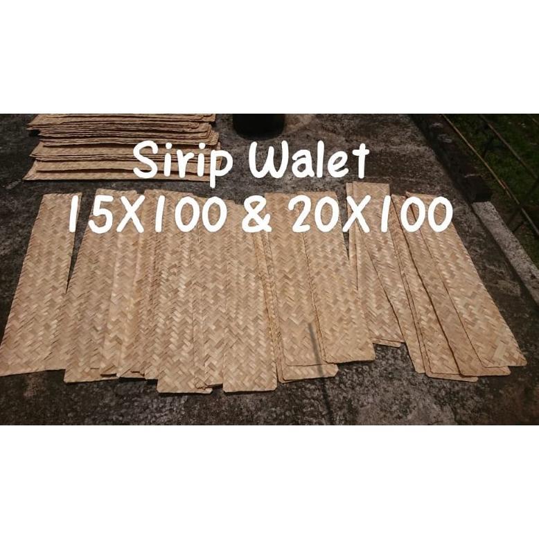 Ready Supplier Sirip Walet 15X100 & 20X100 Besek Walet Besek Kepang
