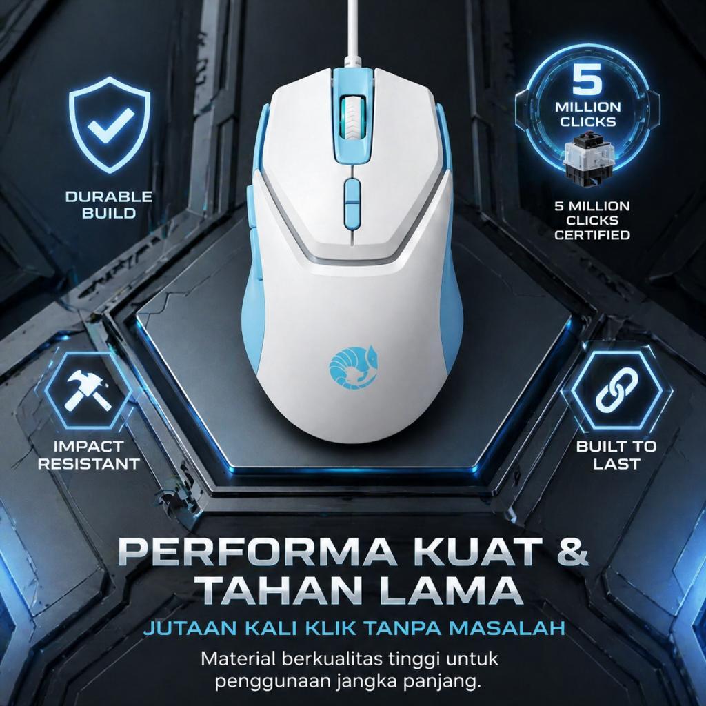 Tsn Paket Mouse Gaming G701 Lampu Rgb Keyboard Mekanik 1 Set Untuk Pc Laptop Esports Gaming Mouse Ko