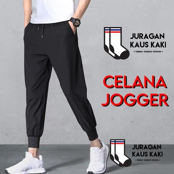 KEKINIAN Celana Panjang Jogger Training Olahraga Lari Gym Joger Pria KEKINIAN