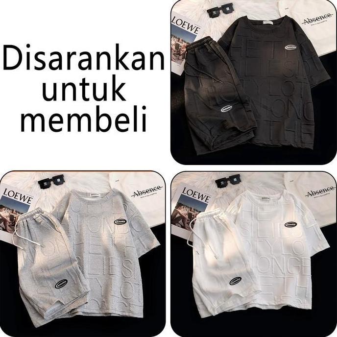 DISKON (COD promo)celana pendek pria korean style 2023 new celana oversize pendek pria musim panas c