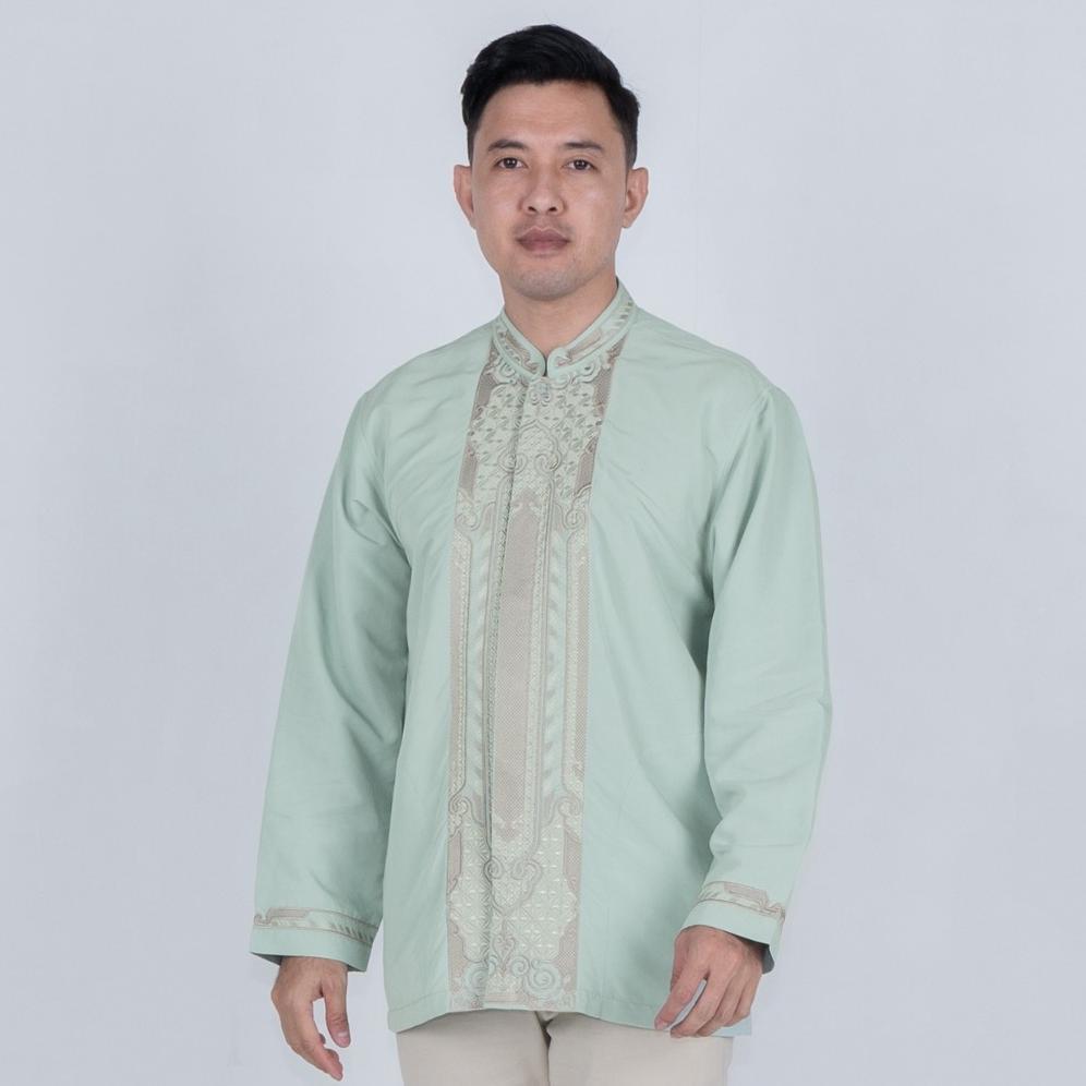 original benhill taqwa koko bordir pria panjang mint 2545-46-47