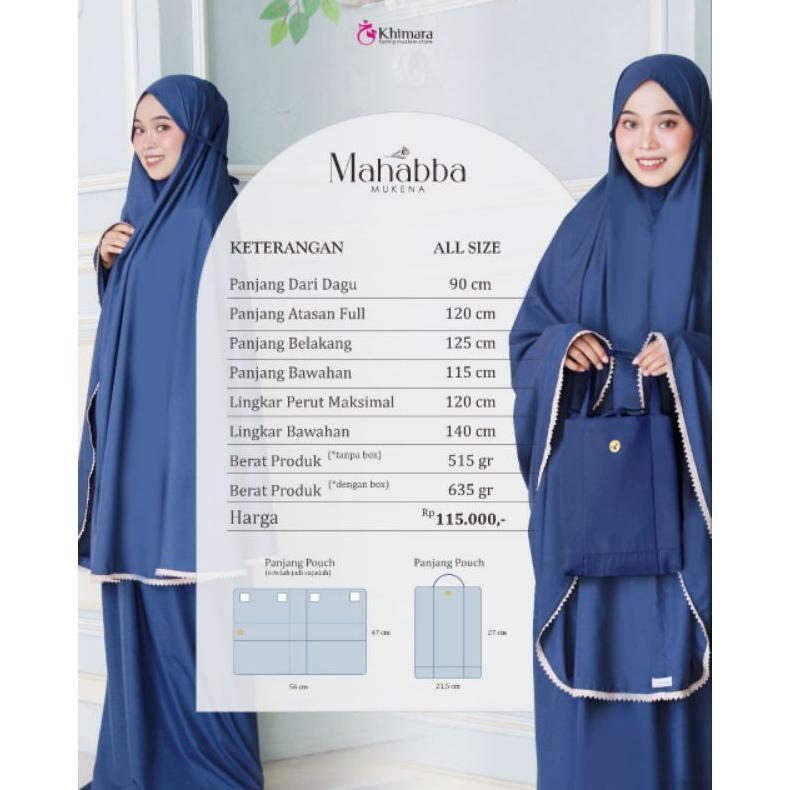 Unik Mukena Bingkisan / Kado / Hadiah / Gift / Hampers Premium / Mukena Mahabba Ori By Khimara
