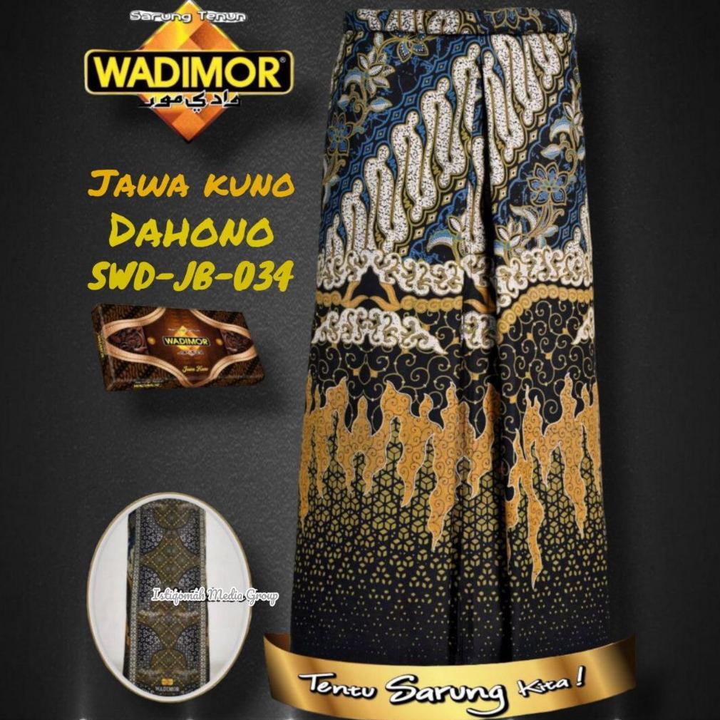 NEW ARRIVAL SARUNG WADIMOR JAWA BATIK SARUNG PREMIUM PRIA DEWASA / COD SAMPING WADIMOR BATIK PREMIUM