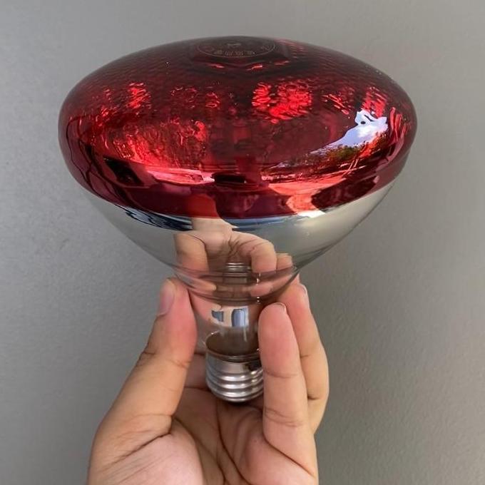 Zaito- Lampu Infrared Bohlam Permukaan Gelombang 100W / 150W / 200W Untuk Terapi Penghangat Tubuh