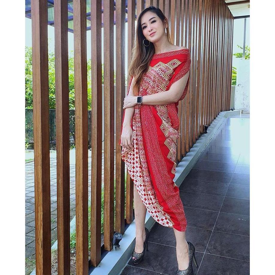 Sale Kaftan Sabrina Dress Batik Kaftan Paris Batik Solo Ori
