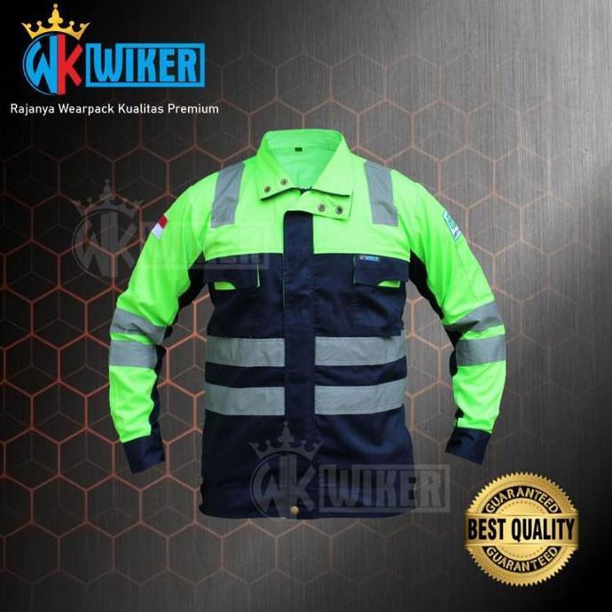 wearpack full scotlet/seragam kerja/pakaian kerja/wiker safety