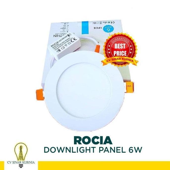 Zaito- Rocia Inbow Ib Led Panel 6W 6 Tt W Downlht
