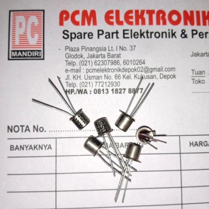 BC108B5B BC108 B5B BC 108 2SC108B C108 TRANSISTOR PLAT BESI ORIGINAL D'90