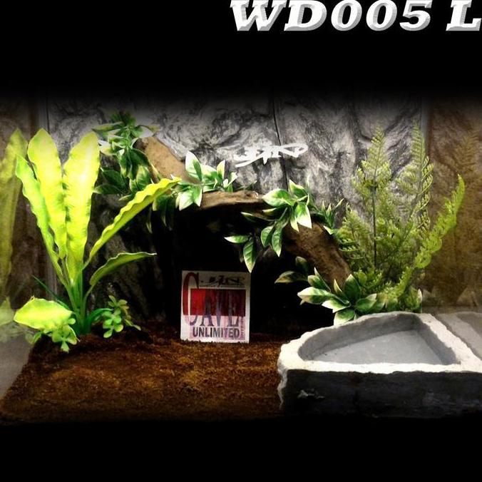 WD005 WATER DISH FEEDINGDISH WADAH MAKANAN MINUMAN ULAR CORNSNAKE BALLPHYTON BEARDED DRAGON BD DUNNE