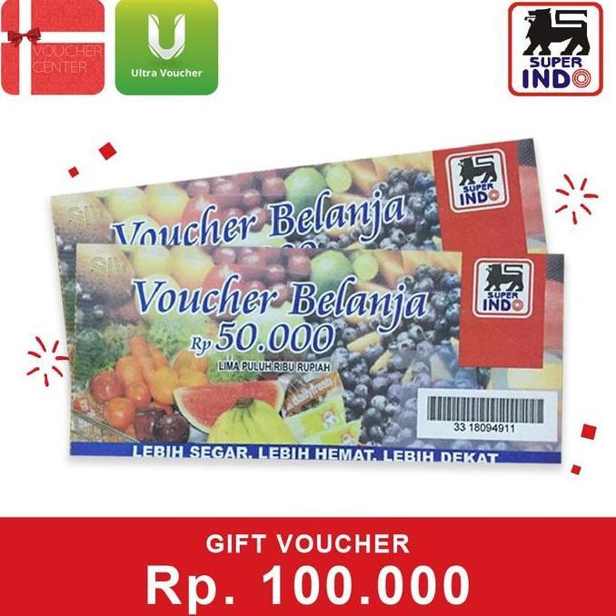 Voucher Superindo Rp 100.000